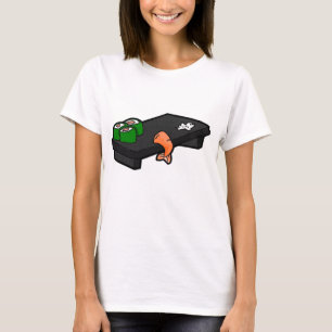 Camiseta bandeja del sushi