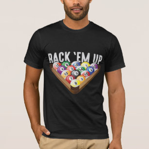 Camiseta Bandeja para reproductor Billiards em Up Ocho Pisc
