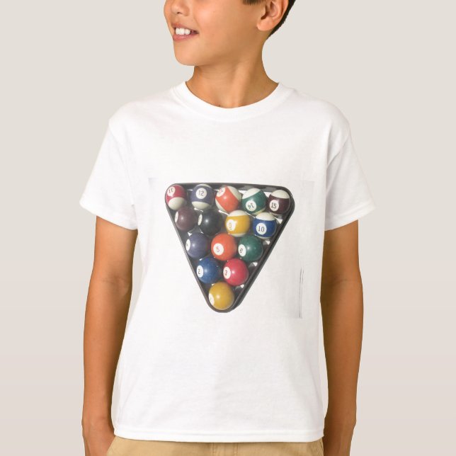 Camiseta Bandejas de billar (Anverso)