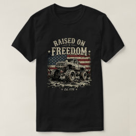 Camiseta Bandera 1776 de EE. UU.: Levantada en el Monster T
