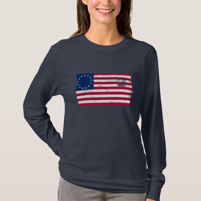 Camiseta Bandera 1776 de los E.E.U.U. (Anverso)