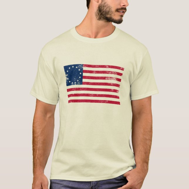 Camiseta Bandera 1776 de los E.E.U.U. (Anverso)