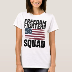 Camiseta Bandera 1776 del Escuadrón de Combate a la Liberta