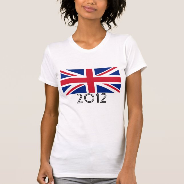 Camiseta Bandera "2012 " de Reino Unido (Anverso)