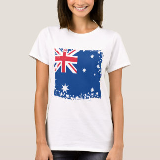 Camiseta Bandera abstracta de Australia, colores