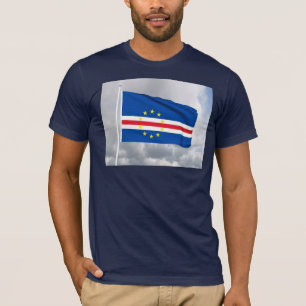 Camiseta Bandera aérea de Cabo Verde