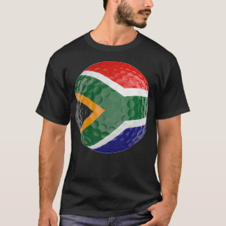 Camiseta Bandera africana de golf