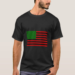 Camiseta Bandera afroamericana