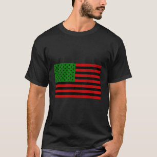 Camiseta Bandera afroamericana