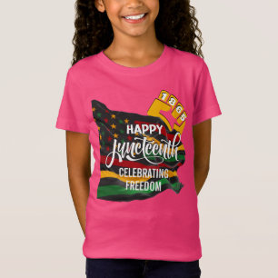 Camiseta Bandera Afroamericana del JUNETEENTH