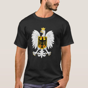 Camiseta Bandera Águila Alemana Polaca Alemania Polonia Mez
