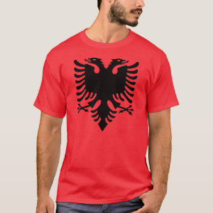 Camiseta Bandera albanesa