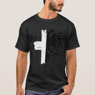 Camiseta Bandera albanesa Suiza Amistad albanesa