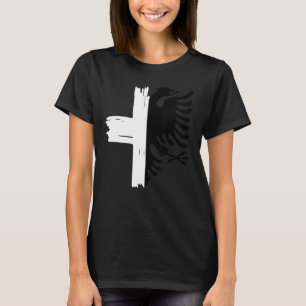 Camiseta Bandera albanesa Suiza Amistad albanesa