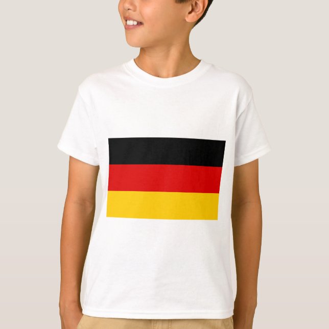 Camiseta Bandera alemana (Anverso)