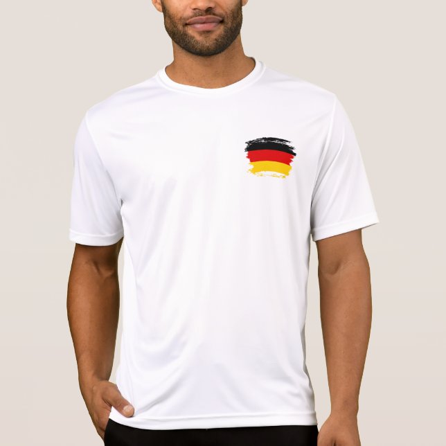 Camiseta bandera alemana (Anverso)
