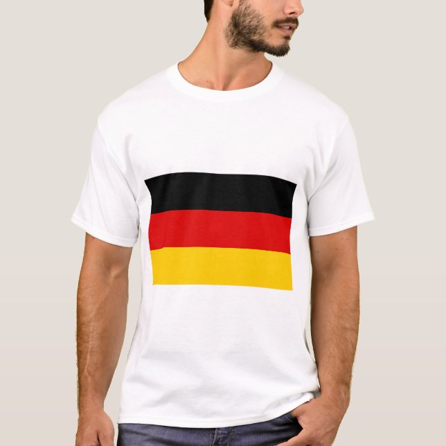 Camiseta Bandera alemana (Alemania) (Anverso)
