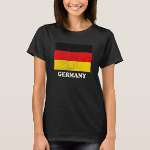 Camiseta Bandera alemana Alemania Orgullo Bandera alemana