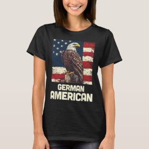 Camiseta Bandera alemana americana Patriótica Partido polít