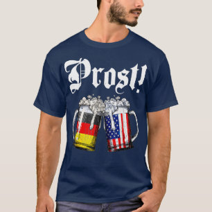 Camiseta Bandera Alemana Americana T Oktoberfest Hombres