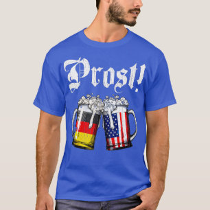 Camiseta Bandera Alemana Americana T Oktoberfest Hombres
