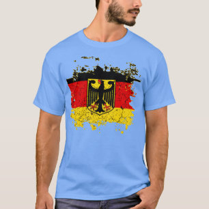 Camiseta Bandera alemana con águila