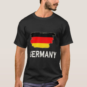Camiseta Bandera alemana del país Alemania para hombres, mu