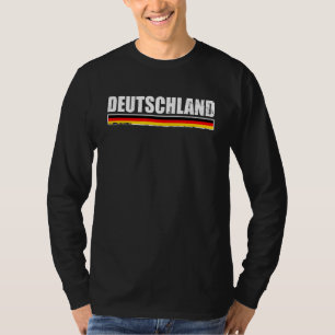 Camiseta Bandera alemana Deutschland Vintage Alemania