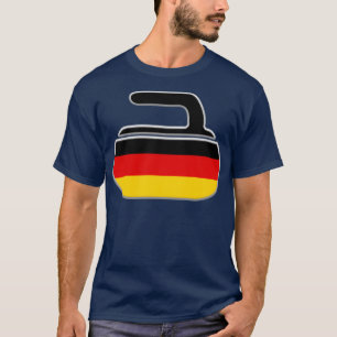 Camiseta Bandera alemana ondulando bandera alemana original