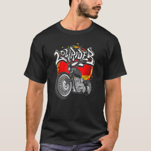 Camiseta Bandera alemana Victoria Alemania Cholo Motorcycle