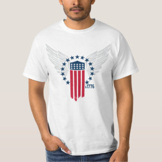 Camiseta Bandera alta americana