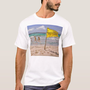 Camiseta Bandera amarilla Barbados 2010