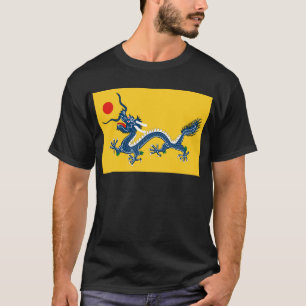 Camiseta Bandera amarilla imperial del dragón, dinastía d