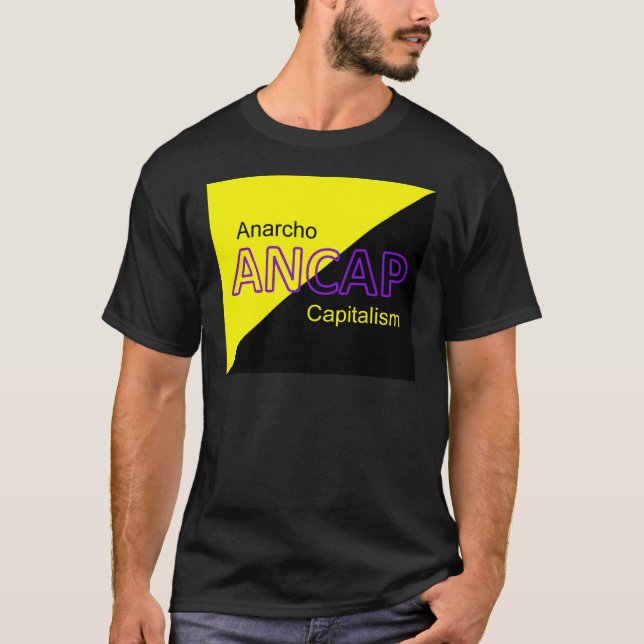 Camiseta Bandera amarilla y negra de ANCAP (Anverso)