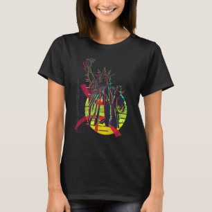 Camiseta Bandera Amazigh Til'lli Libertad Hombres Orgullos