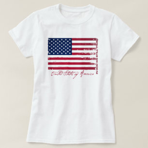 Camiseta Bandera americana