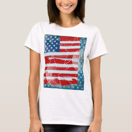 Camiseta Bandera Americana