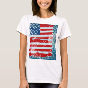 Camiseta Bandera Americana