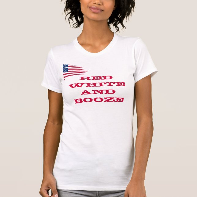 Camiseta Bandera americana (Anverso)