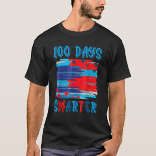 Camiseta Bandera Americana 100 Días Más Inteligente 100º Dí