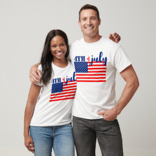Camiseta Bandera Americana 4 de Julio
