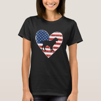 Camiseta Bandera Americana 4 De Julio Englisth Springer Spa