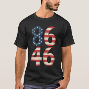 Camiseta Bandera Americana 8646 Anti Joe Biden