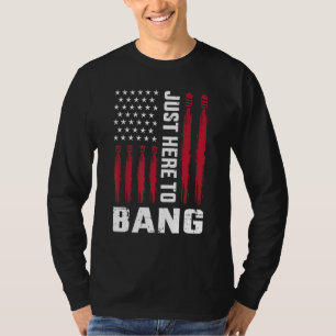 Camiseta Bandera Americana Acá A Bang