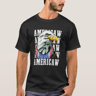 Camiseta Bandera Americana Águila Americana Bandera Patriót