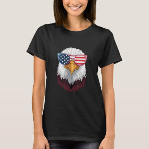 Camiseta Bandera Americana Águila Patriótica 4 De Julio