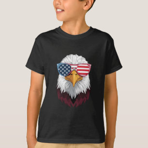 Camiseta Bandera Americana Águila Patriótica 4 De Julio