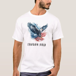 Camiseta *~* Bandera americana AP16 .. EAGLE DE DETALLE DE