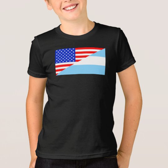 Camiseta Bandera americana argentina