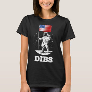 Camiseta Bandera Americana Astronauta Espacio 4 De Julio Am